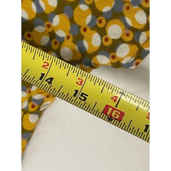 Anthropologie Meadow Rue XS Women's Funky Polka Dot Pattern Blouse With Keyhole - Picture 4 of 5